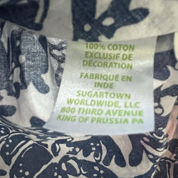 Lilly Pulitzer Ocean Cove Tunic Top Size M Oyster Bay Blue Krillin It - Picture 16 of 16